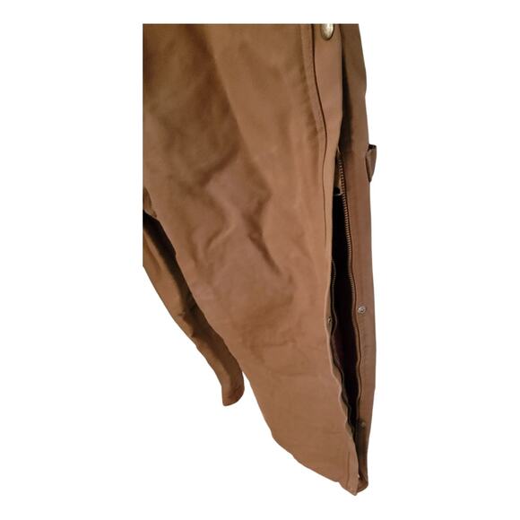 Carhartt Insulated Quilted Men Coverall Duck Brown Made in USA - Size 48 Short - Picture 5 of 12